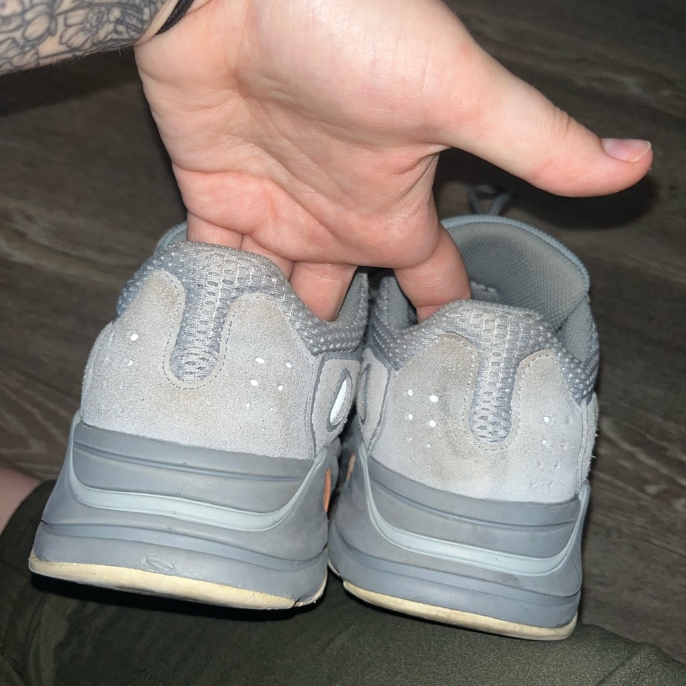 Size 8.5 women Yeezys or 7 men